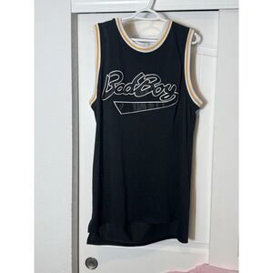 VTG Black Bad Boy Biggie Smalls 72 Basketball Jersey sz 2XL Notorious BIG